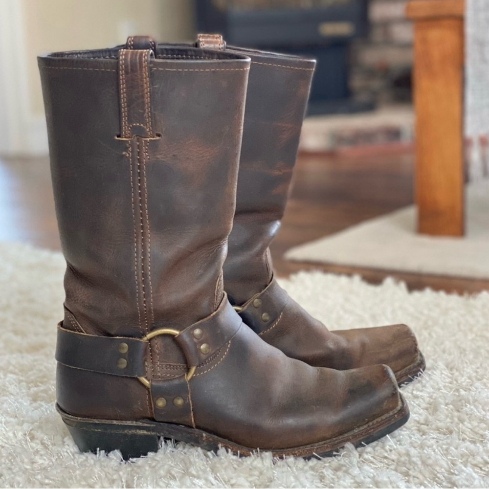 Frye harness boot 8.5